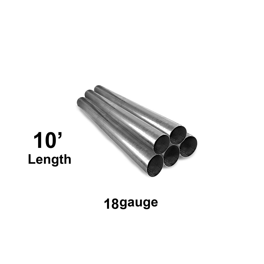 Stainless Steel 409 Straight Tubing (18g)
